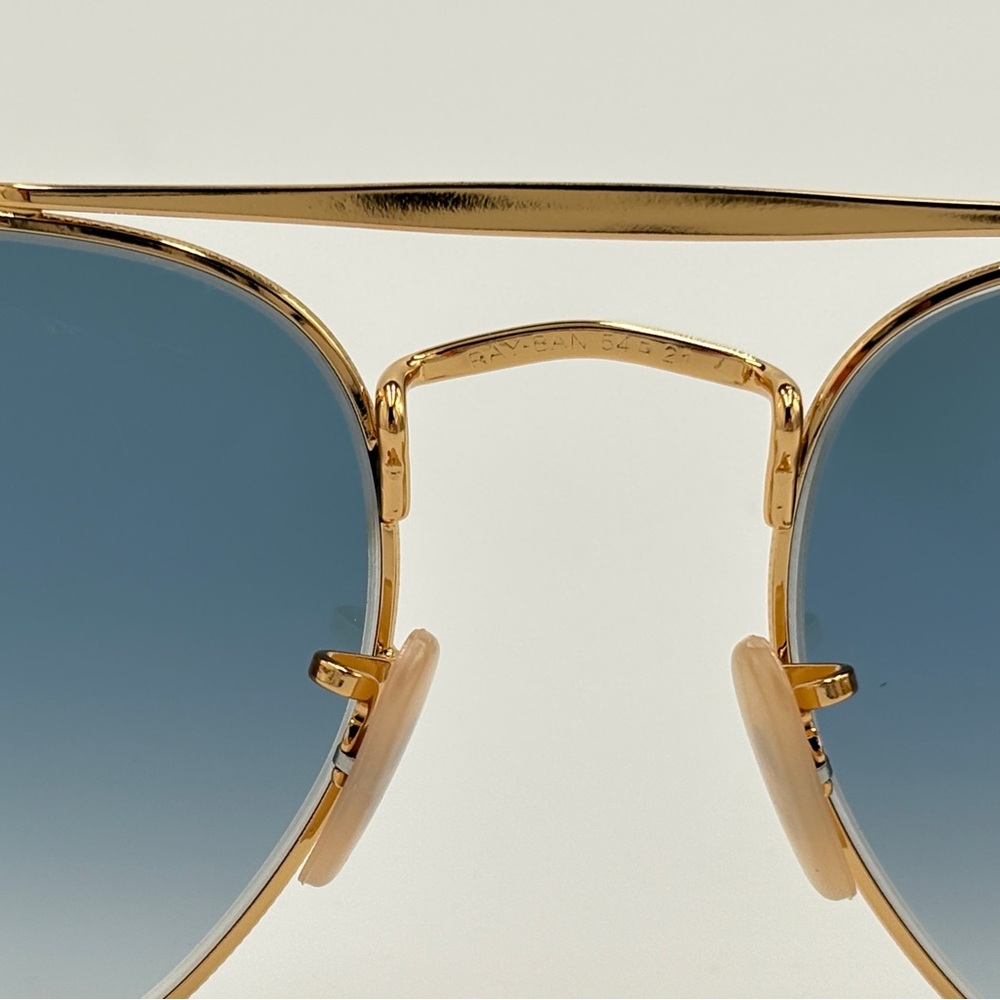 Ray-Ban Rb3648 Marshal Gold Frame with Blue Gradient Lenses 301/3F Arista 54mm - Picture 8 of 14